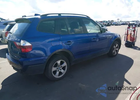 2008 BMW X3 3.0Si from USA, damaged, VIN WBXPC93478WJ22794